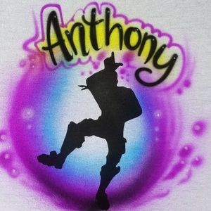 Battle Royale Video Game Loser Airbrush Tshirt